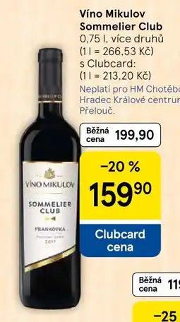Eurocash Víno Mikulov Sommelier Club oferta