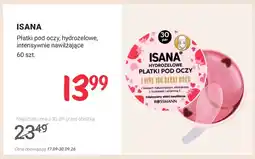 Rossmann Płatki pod oczy hydrożelowe intensywnie nawilżające Isana oferta