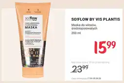 Rossmann Maska do włosów średnioporowatych so!flow by Vis Plantis oferta