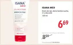 Rossmann Krem do rąk skóra bardzo sucha 5% mocznik Isana Med oferta