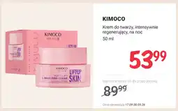 Rossmann Krem do twarzy intensywnie regenerujący na noc Kimoco oferta
