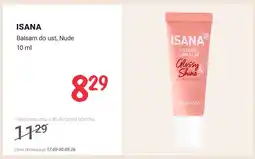 Rossmann Balsam do ust nude Isana oferta