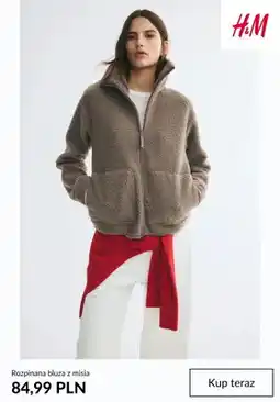 H&M Rozpinana bluza z misia H & M oferta