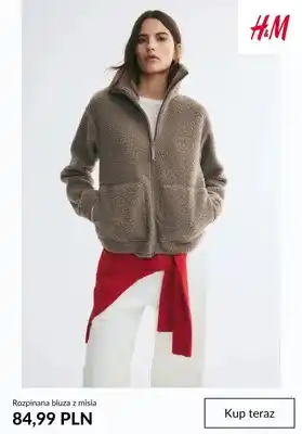 Rozpinana bluza z misia H & M