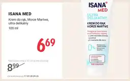 Rossmann Krem do rąk Morze Martwe ultra delikatny Isana Med oferta