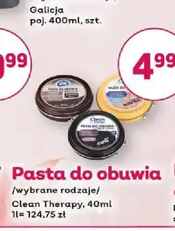 Bliski Pasta do obuwia Clean Therapy oferta