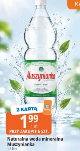 E.Leclerc Woda mineralna Muszynianka oferta