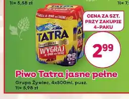 Bliski Piwo Tatra 4-pak oferta