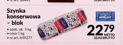 Makro Szynka konserwowa blok Morliny oferta