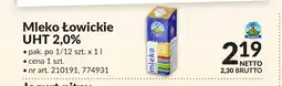Makro Mleko UHT Łowickie Łowicz 2,0% oferta