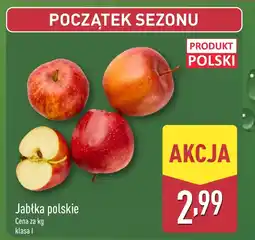 ALDI Jabłka Polski oferta