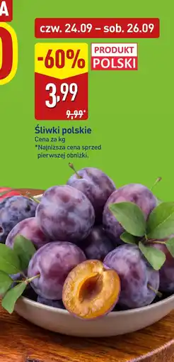 ALDI Śliwki oferta