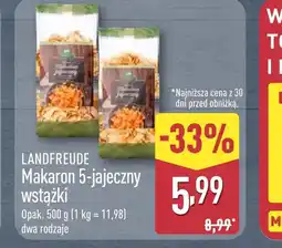 ALDI Makaron Landfreude oferta