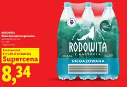 Lidl Woda niegazowana Rodowita oferta