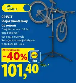 Lidl Stojak montażowy do roweru Crivit oferta