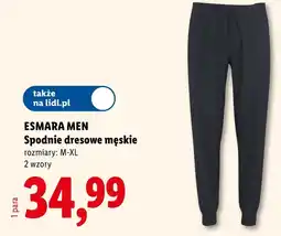 Lidl Spodnie dresowe Esmara oferta
