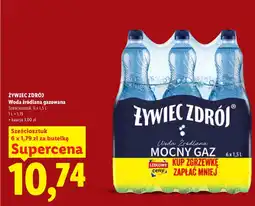 Lidl Woda źródlana Żywiec zdrój oferta