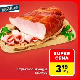 Carrefour Market Szynka Krakus oferta