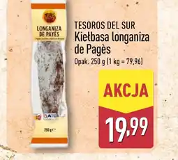 ALDI Kiełbasa Tesoros Del Sur oferta