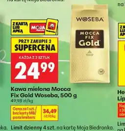 Biedronka Kawa mielona Woseba oferta
