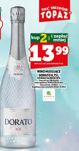 Topaz Wino musujące Dorato oferta