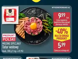 ALDI Tatar wołowy Polski oferta