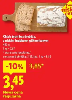 Lidl Chleb żytni Nowa oferta