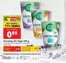 Biedronka Ananas Go Vege oferta