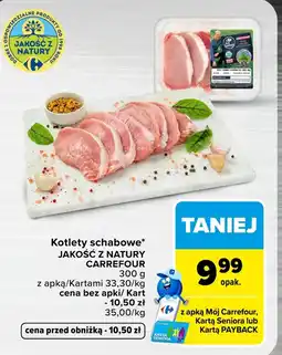 Carrefour Market Kotlety schabowe Jakość z natury oferta