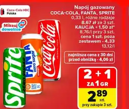 Carrefour Market Napój gazowany Coca-Cola oferta