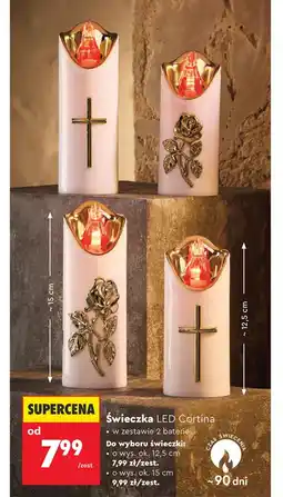 Biedronka Świeczka led Ok oferta