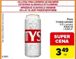 Carrefour Express Piwo Tyskie oferta
