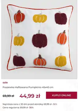 Home&You Poszewka Haftowana Pumpkinio oferta