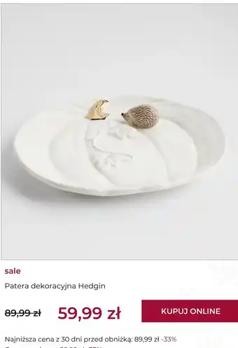 Patera dekoracyjna Hedgin