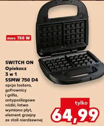 Opiekacz 3 w 1 SSMW 750 D4