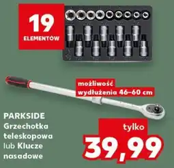 Kaufland PARKSIDE Grzechotka teleskopowa lub Klucze nasadowe oferta