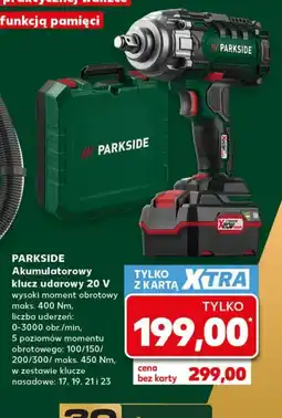 Kaufland Akumulatorowy klucz udarowy 20 V oferta