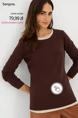 BonPrix Cienki sweter oferta