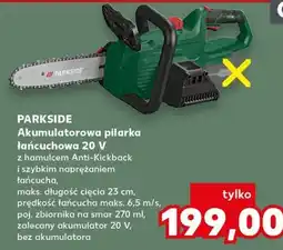 Kaufland Akumulatorowa pilarka łańcuchowa 20 V oferta