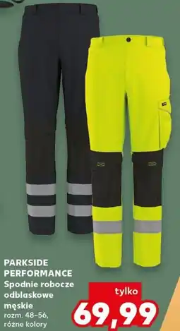 Kaufland PARKSIDE PERFORMANCE Spodnie robocze odblaskowe męskie oferta