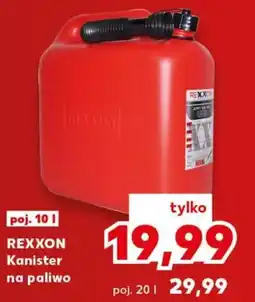 Kaufland Kanister na paliwo Rexxon oferta