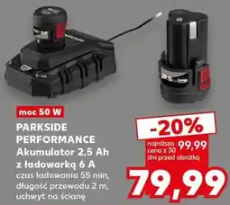 Kaufland Akumulator 2,5 Ah z ładowarką 6 A oferta