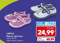 Kaufland Kapcie dziecięce Lupilu oferta