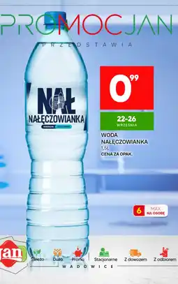 Market Jan Woda Nałęczowianka oferta