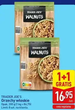 ALDI Orzechy włoskie Trader Joe's oferta