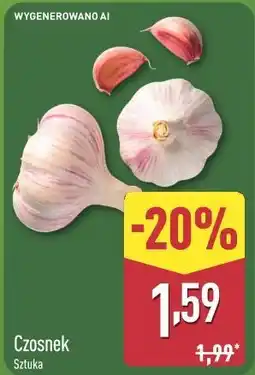 ALDI Czosnek oferta