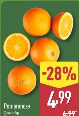 ALDI Pomarańcze oferta