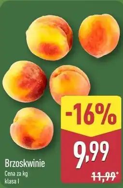 ALDI Brzoskwinie oferta