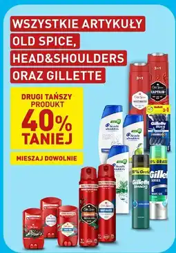ALDI Wszystkie artykuły Old Spice, Head & Shoulders oraz Gillette oferta