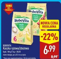 ALDI BoboVita Kaszka ryżowa/zbożowa oferta